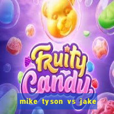 mike tyson vs jake paul assistir online