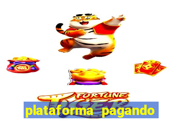 plataforma pagando no cadastro slots