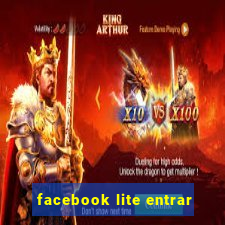 facebook lite entrar