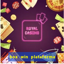 box win plataforma de jogos