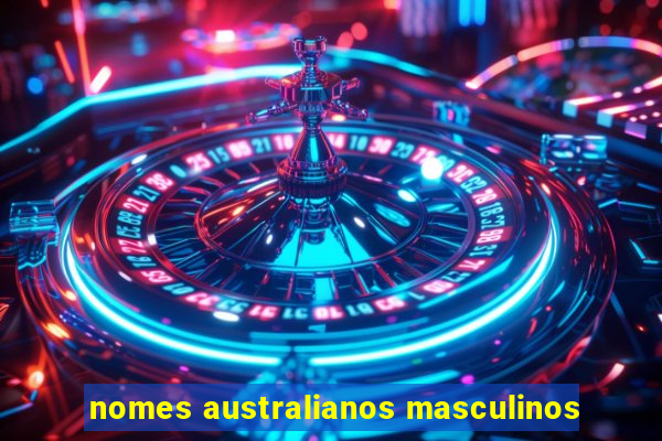 nomes australianos masculinos